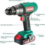 HYCHIKA Taladro Percutor Atornillador 18V-1